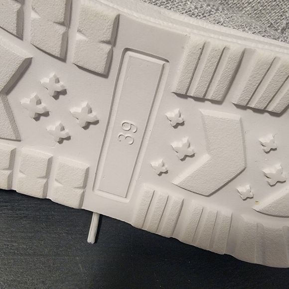 Gray Slip On Loafers Beach Vacation Wallaby Shoes Size Euro 39 - Picture 4 of 6